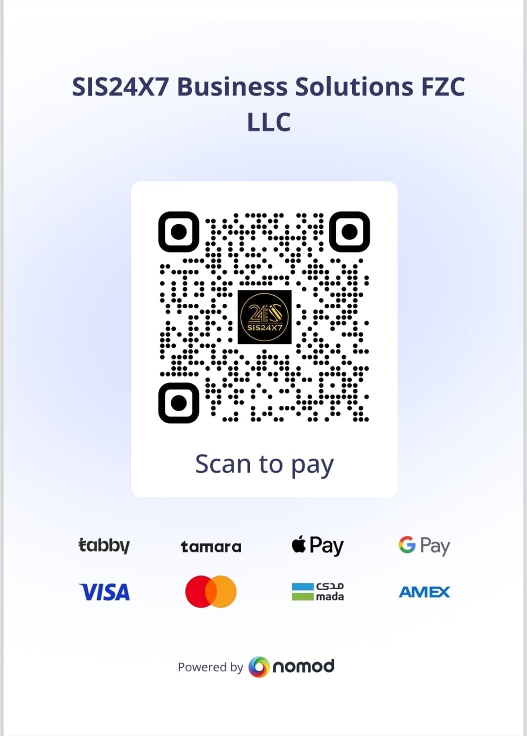 Payment QR Code